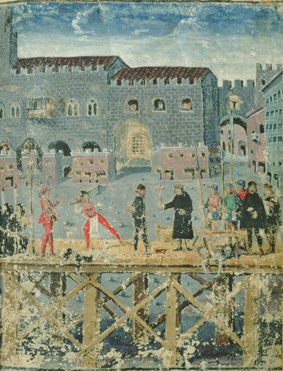 Esecuzione a Ferrara, dal Livre des Condamnés par la Justice da Italian School