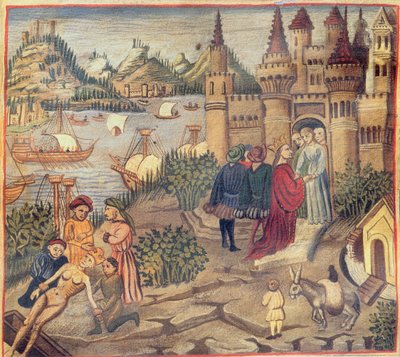 Facsimile della Scuola di Salerno, dal Canone della Medicina di Avicenna da Italian School