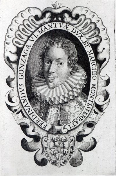 Ferdinando Gonzaga, Duca di Mantova da Italian School