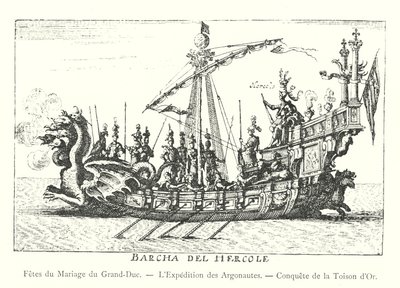Feste del matrimonio del Granduca, La spedizione degli Argonauti, Conquista del Vello d