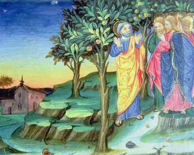 Cristo va a pregare sul Monte degli Ulivi da Italian School