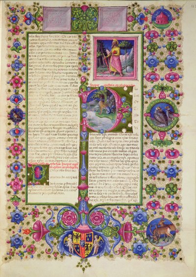Lettera di San Paolo ai Filippesi, dalla Bibbia di Borso d