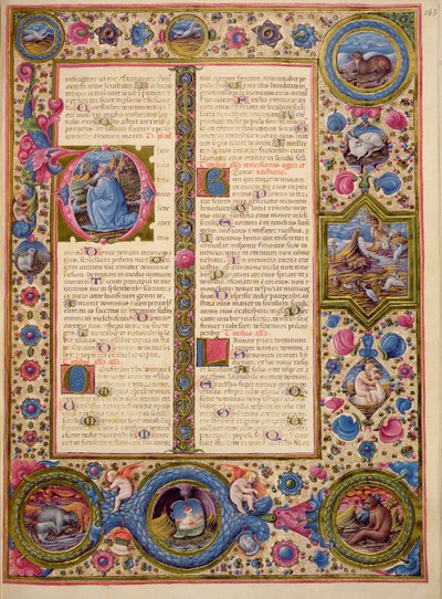 Libro di Zaccaria, dalla Bibbia di Borso d