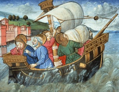 Tempesta nel Mare di Tiberiade da Italian School