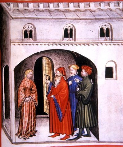 Fol.98r Arrossire, illustrazione da 