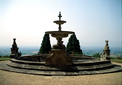 Fontana, Villa di Celle da Italian School