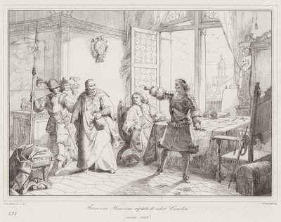 Francesco Morosini rifiuta di cedere Candia da Italian School