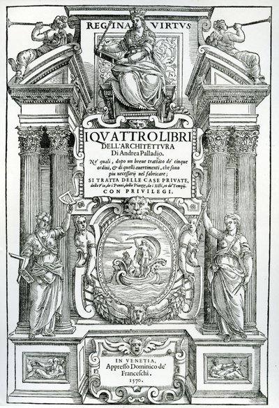 Frontespizio di Quattro libri dell