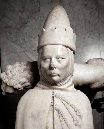Monumento funebre del primo doge di Genova Simone Boccanegra (scultura in marmo) da Italian School
