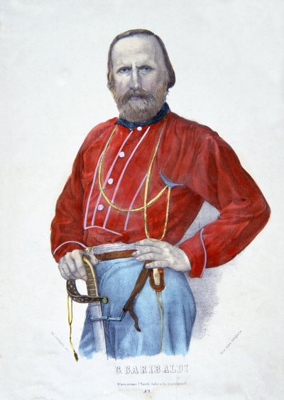 Garibaldi, illustrazione da La Storia d