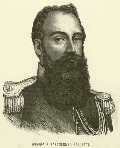 Generale Bartolomeo Galletti da Italian School