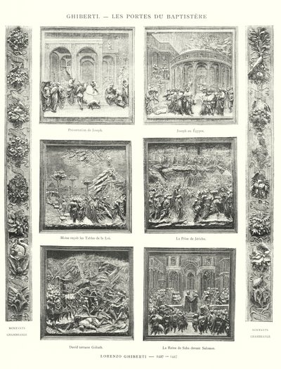 Ghiberti, Le Porte del Battistero, Lorenzo Ghiberti da Italian School