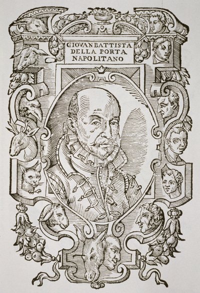 Giovanni Battista della Porta (1535-1615) dal suo libro, Delle Celeste Fisionomia, Padova 1616, illustrato in Storia della Magia, pubblicato alla fine del XIX secolo da Italian School