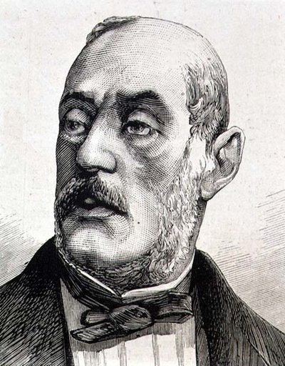 Giuseppe Ferrari (1811-1876) storico e filosofo politico italiano (incisione) da Italian School