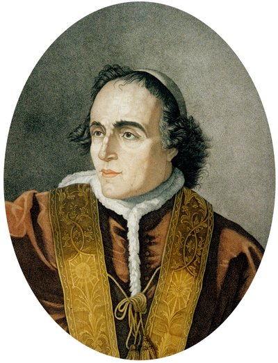 Gregorio Luigi Barnaba Chiaramonti, Papa Pio VII da Italian School