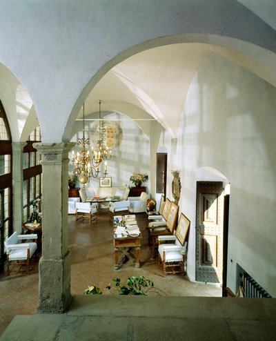 Sala della Villa Il Trebbio da Italian School