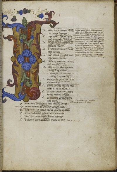 Iniziale decorata 