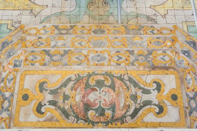 Altare maggiore, predella e pavimento da Italian School