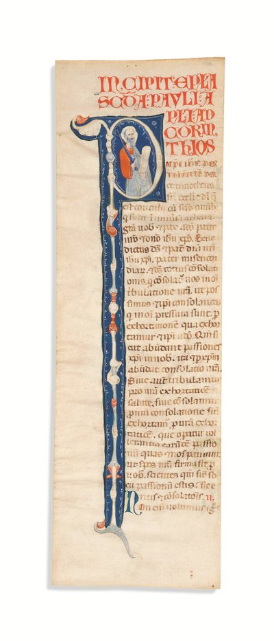 Iniziale istoriata 