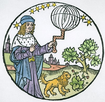 Ritratto ideale di Aristotele (384-322 a.C.), copia di un