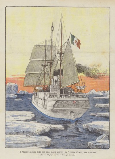 Il viaggio al Polo Nord del Duca degli Abruzzi, La Stella Polare fra i ghiacci da Italian School