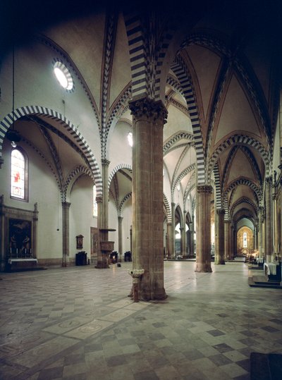 Vista interna della Basilica di Santa Maria Novella da Italian School