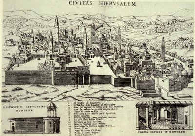 Gerusalemme, 1581 da Italian School