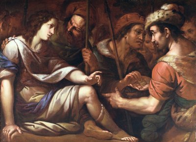 Giuseppe venduto dai suoi fratelli, c.1650 da Italian School