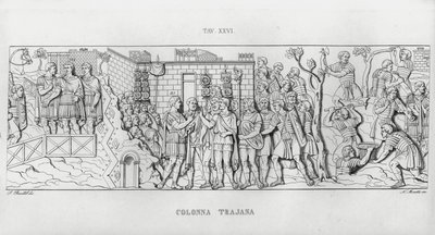 La Colonna Traiana da Italian School