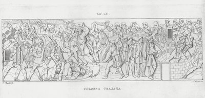 La Colonna Traiana da Italian School