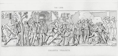 La Colonna Traiana da Italian School