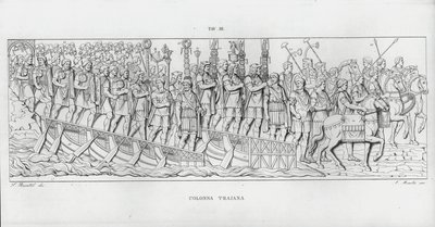 La Colonna Traiana da Italian School