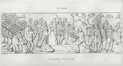 La Colonna Traiana da Italian School