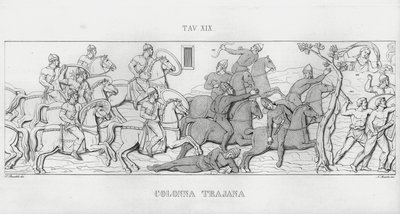 La Colonna Traiana da Italian School