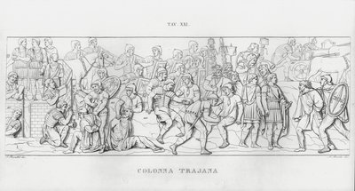 La Colonna Traiana da Italian School