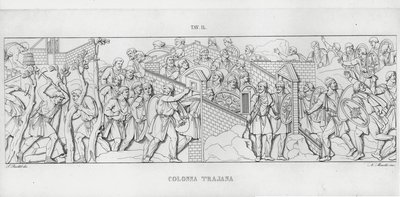 La Colonna Traiana da Italian School