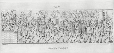 La Colonna Traiana da Italian School