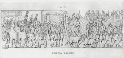 La Colonna Traiana da Italian School