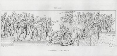 La Colonna Traiana da Italian School