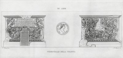 La Colonna Traiana da Italian School
