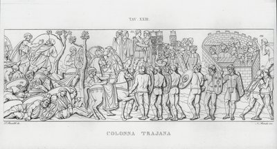 La Colonna Traiana da Italian School