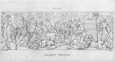 La Colonna Traiana da Italian School