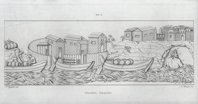 La Colonna Traiana da Italian School