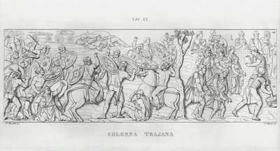La Colonna Traiana da Italian School