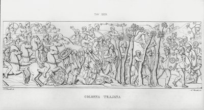 La Colonna Traiana da Italian School
