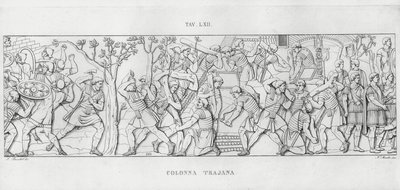 La Colonna Traiana da Italian School