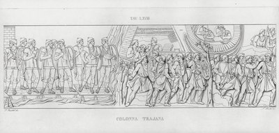 La Colonna Traiana da Italian School