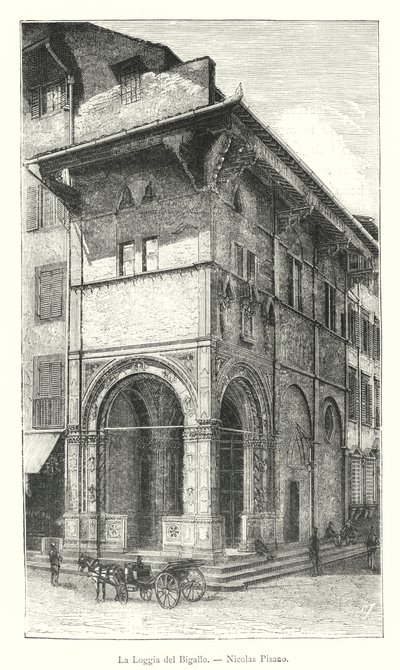 La Loggia del Bigallo, Nicolas Pisano da Italian School
