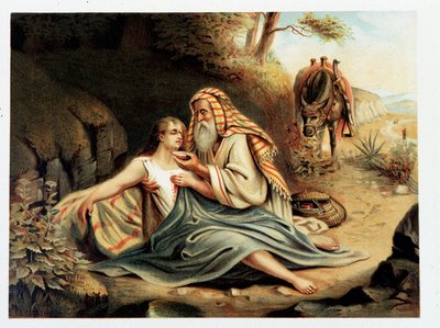 Il Buon Samaritano - in "Aurea Bibbia classica: storia della rivelazione divina nell