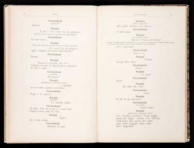 Libretto della Tosca di Giacomo Puccini, Edizione Ricordi, Italia da Italian School